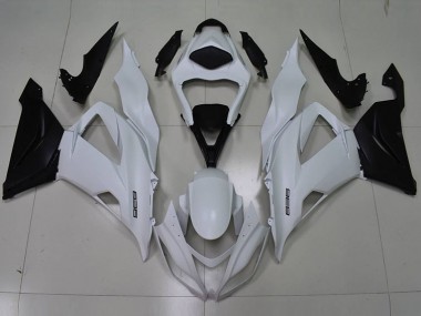 Branco Preto 636 Carenagem Moto Kawasaki ZX6R 13-18