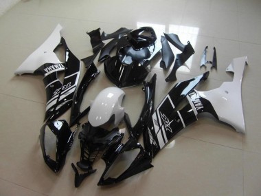 Branco Preto Abs Carenagem Moto Yamaha R6 08-16
