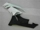Branco Preto Abs Kits Carenagem Moto Kawasaki ZX6R 09-12 Branco Preto Abs Kits Carenagem Moto Kawasaki ZX6R 09-12