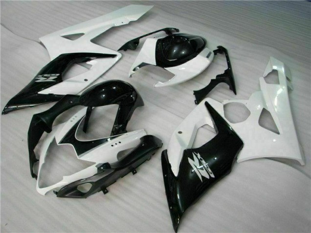 Branco Preto Abs Kits Carenagem Moto Suzuki GSXR 1000 K5 05-06