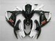 Branco Preto Abs Kits Carenagem Moto Suzuki GSXR 600 / 750 K6 06-07 Branco Preto Abs Kits Carenagem Moto Suzuki GSXR 600 / 750 K6 06-07