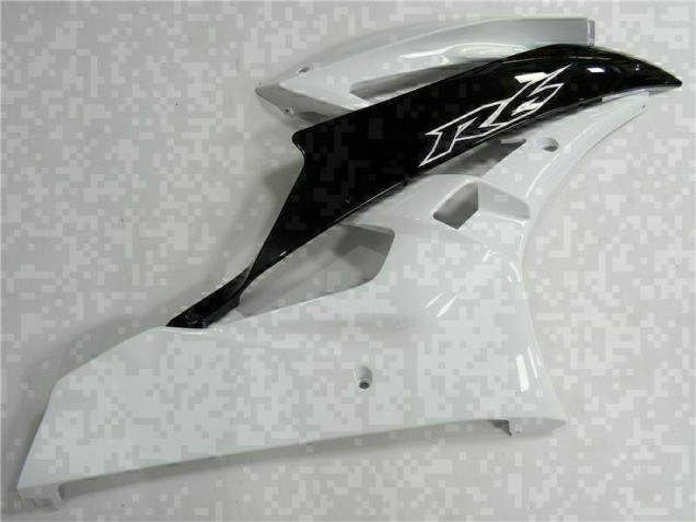 Branco Preto Abs Kits Carenagem Moto Yamaha R6 06-07 Branco Preto Abs Kits Carenagem Moto Yamaha R6 06-07