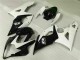 Branco Preto Abs Kits Completos Carenagem Moto Suzuki GSXR 1000 K5 05-06 Branco Preto Abs Kits Completos Carenagem Moto Suzuki GSXR 1000 K5 05-06
