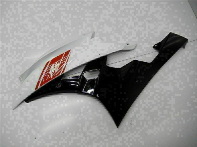 Branco Preto Abs Kits Completos Carenagem Moto Yamaha R6 06-07 Branco Preto Abs Kits Completos Carenagem Moto Yamaha R6 06-07