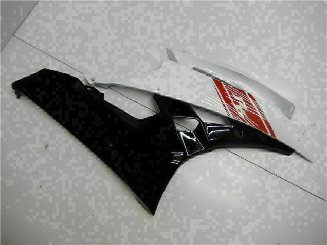 Branco Preto Abs Kits Completos Carenagem Moto Yamaha R6 06-07 Branco Preto Abs Kits Completos Carenagem Moto Yamaha R6 06-07