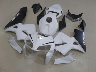 Branco Preto Abs Moto Plásticos Honda CBR 600RR 05-06