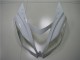 Branco Preto Abs Moto Plásticos Kawasaki ZX6R 13-18 Branco Preto Abs Moto Plásticos Kawasaki ZX6R 13-18