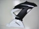Branco Preto Abs Moto Plásticos Kawasaki ZX6R 13-18 Branco Preto Abs Moto Plásticos Kawasaki ZX6R 13-18
