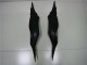 Branco Preto Abs Moto Plásticos Kawasaki ZX6R 13-18 Branco Preto Abs Moto Plásticos Kawasaki ZX6R 13-18