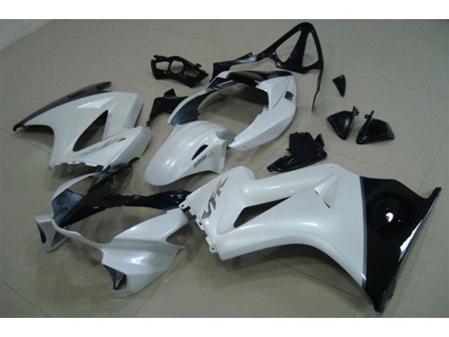 Branco Preto Abs Motocicleta Plástico Honda VFR 800 02-13 Branco Preto Abs Motocicleta Plástico Honda VFR 800 02-13