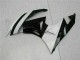 Branco Preto Abs Motocicleta Plásticos Kawasaki ZX6R 09-12 Branco Preto Abs Motocicleta Plásticos Kawasaki ZX6R 09-12