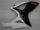 Branco Preto Abs Motocicleta Plásticos Suzuki GSXR 600 / 750 K6 06-07 Branco Preto Abs Motocicleta Plásticos Suzuki GSXR 600 / 750 K6 06-07