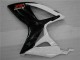 Branco Preto Abs Motocicleta Plásticos Suzuki GSXR 600 / 750 K6 06-07 Branco Preto Abs Motocicleta Plásticos Suzuki GSXR 600 / 750 K6 06-07
