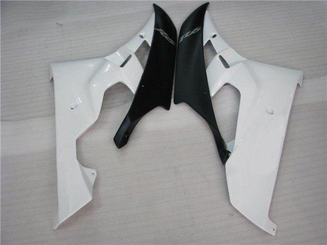 Branco Preto Abs Motocicleta Plásticos Yamaha R6 06-07