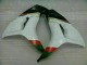Branco Preto Carenagem Moto Honda CBR 1000RR 06-07 Branco Preto Carenagem Moto Honda CBR 1000RR 06-07