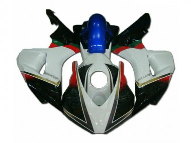 Branco Preto Carenagem Moto Honda CBR 1000RR 06-07