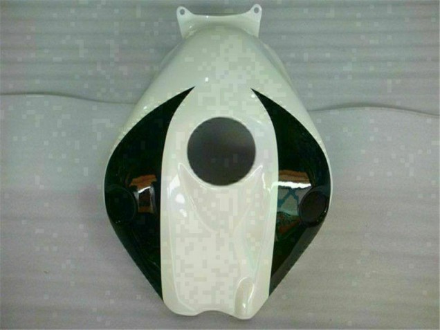 Branco Preto Carenagem Moto Honda CBR 1000RR 08-11 Branco Preto Carenagem Moto Honda CBR 1000RR 08-11
