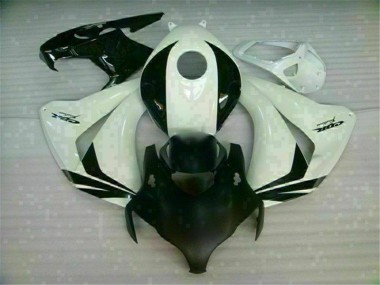 Branco Preto Carenagem Moto Honda CBR 1000RR 08-11