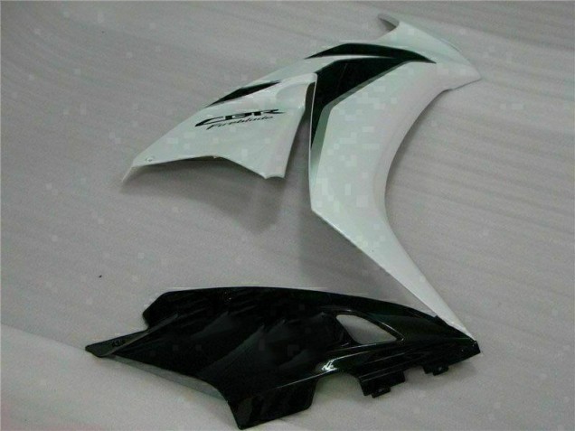 Branco Preto Carenagem Moto Honda CBR 1000RR 12-16 Branco Preto Carenagem Moto Honda CBR 1000RR 12-16