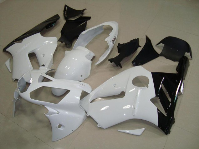 Branco Preto Carenagem Moto Kawasaki ZX12R 02-06