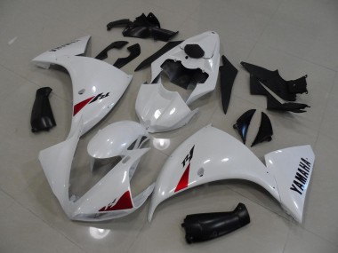 Branco Preto Carenagem Moto Yamaha R1 09-11