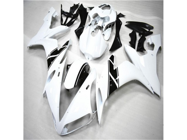 Branco Preto Carenagem & Plástico Moto Yamaha R1 04-06 Branco Preto Carenagem & Plástico Moto Yamaha R1 04-06