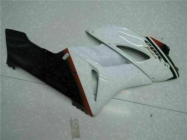 Branco Preto Carroçaria Moto Honda CBR 1000RR 04-05 Branco Preto Carroçaria Moto Honda CBR 1000RR 04-05