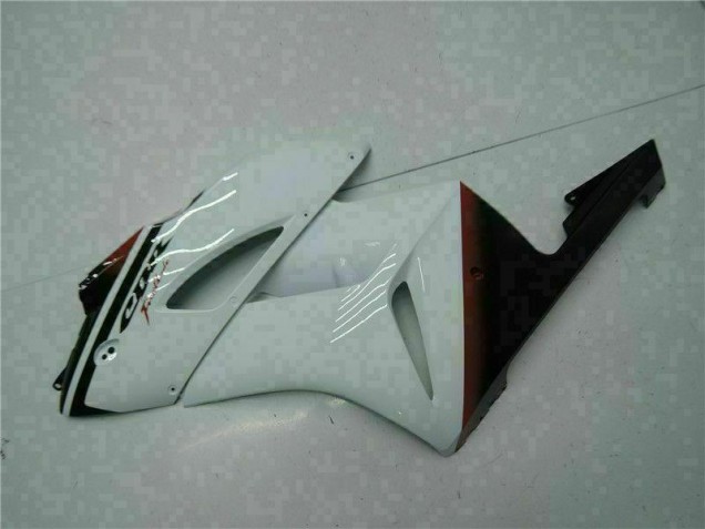 Branco Preto Carroçaria Moto Honda CBR 1000RR 04-05 Branco Preto Carroçaria Moto Honda CBR 1000RR 04-05