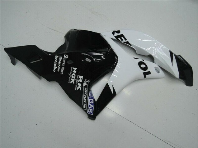 Branco Preto Carroçaria Moto Honda CBR 600RR 09-12