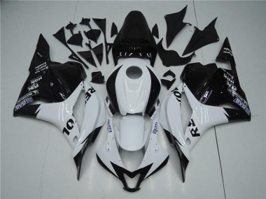 Branco Preto Carroçaria Moto Honda CBR 600RR 09-12