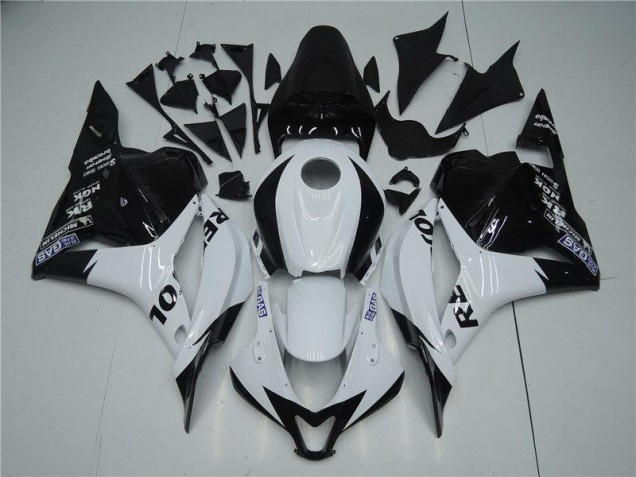 Branco Preto Carroçaria Moto Honda CBR 600RR 09-12