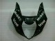 Branco Preto Carroçaria Moto Suzuki GSXR 1000 K3 03-04