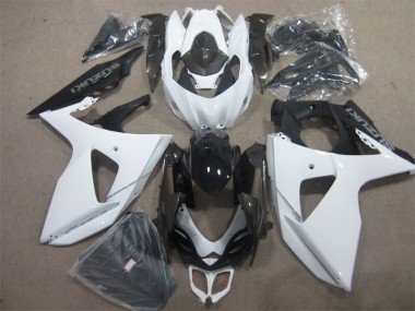 Branco Preto Carroçaria Moto Suzuki GSXR 1000 K9 09-16