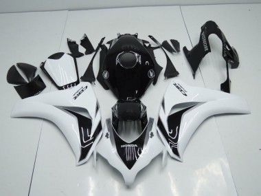 Branco & Preto Cinzento Carenagem Moto Honda CBR 1000RR 08-11