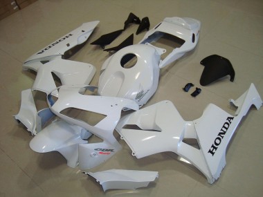 Branco Preto Decalque Carenagem Moto Honda CBR 600RR 03-04