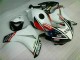 Branco Preto Injeção Kit Carenagem Honda CBR 1000RR 08-11 Branco Preto Injeção Kit Carenagem Honda CBR 1000RR 08-11