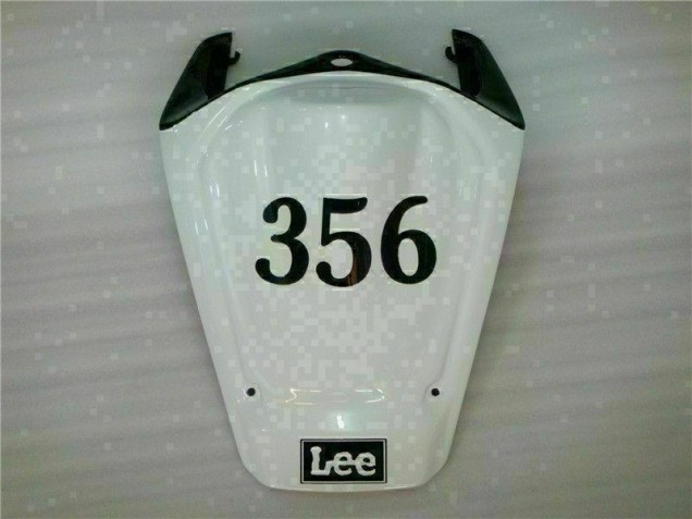 Branco Preto Injeção Kit Carenagem Honda CBR 1000RR 08-11 Branco Preto Injeção Kit Carenagem Honda CBR 1000RR 08-11