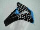 Branco Preto Injeção Kit Carenagem Moto Honda CBR 1000RR 08-11 Branco Preto Injeção Kit Carenagem Moto Honda CBR 1000RR 08-11