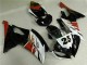 Branco Preto Injeção Kit Carenagem Moto Yamaha R6 08-16 Branco Preto Injeção Kit Carenagem Moto Yamaha R6 08-16