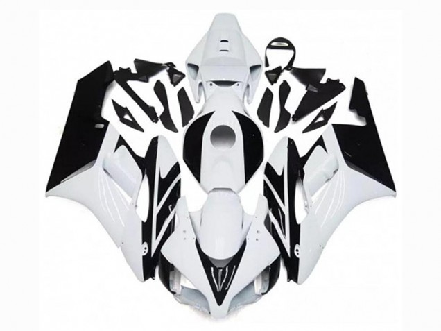 Branco Preto Kit Carenagem Moto Honda CBR 1000RR 04-05 Branco Preto Kit Carenagem Moto Honda CBR 1000RR 04-05