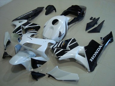 Branco Preto Kit Carenagem Moto Honda CBR 600RR 05-06