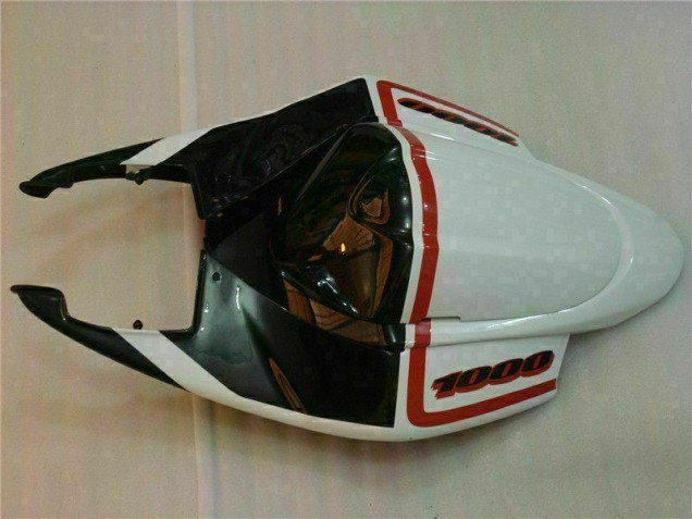 Branco Preto Kit Carenagem Moto Suzuki GSXR 1000 K5 05-06 Branco Preto Kit Carenagem Moto Suzuki GSXR 1000 K5 05-06