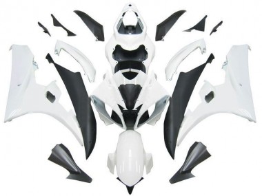Branco Preto Kit Carenagem Moto Yamaha R6 06-07
