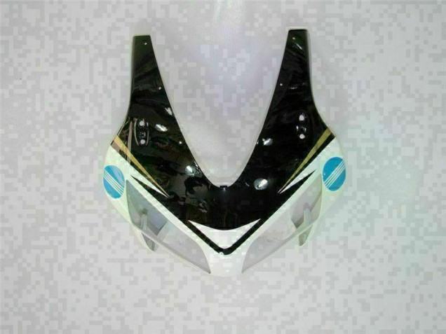 Branco Preto Kit Completo Carenagem Moto Honda CBR 600RR 03-04 Branco Preto Kit Completo Carenagem Moto Honda CBR 600RR 03-04