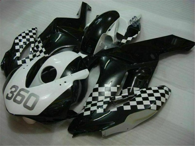 Branco Preto Kits Carenagem Moto Honda CBR 1000RR 04-05 Branco Preto Kits Carenagem Moto Honda CBR 1000RR 04-05