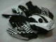 Branco Preto Kits Carenagem Moto Honda CBR 1000RR 04-05 Branco Preto Kits Carenagem Moto Honda CBR 1000RR 04-05