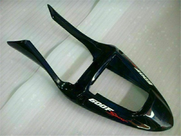 Branco Preto Kits Carenagem Moto Honda CBR 600 F4i 01-03 Branco Preto Kits Carenagem Moto Honda CBR 600 F4i 01-03
