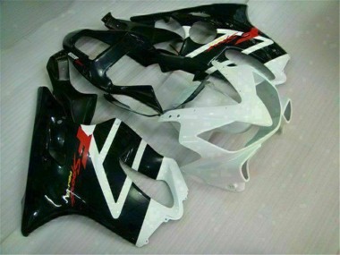 Branco Preto Kits Carenagem Moto Honda CBR 600 F4i 01-03