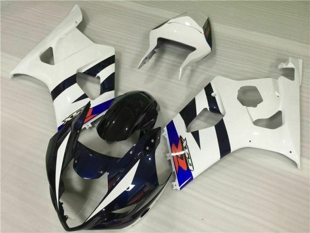Branco Preto Kits Carenagem Moto Suzuki GSXR 1000 K3 03-04 Branco Preto Kits Carenagem Moto Suzuki GSXR 1000 K3 03-04