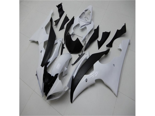 Branco Preto Kits Carenagem Moto Yamaha R6 08-16 Branco Preto Kits Carenagem Moto Yamaha R6 08-16